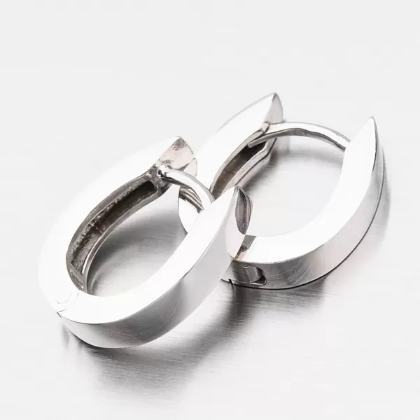 Masivní kruhy ze stříbra OKP-065P-OKS