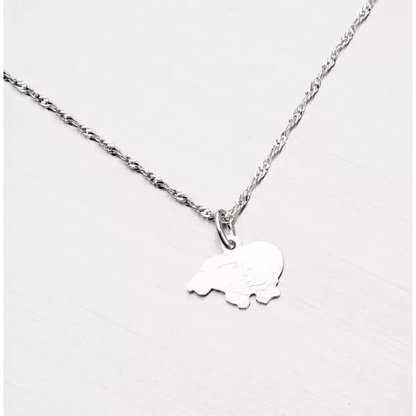 Přívěsek ze stříbra - batole NE-0011-TPZG