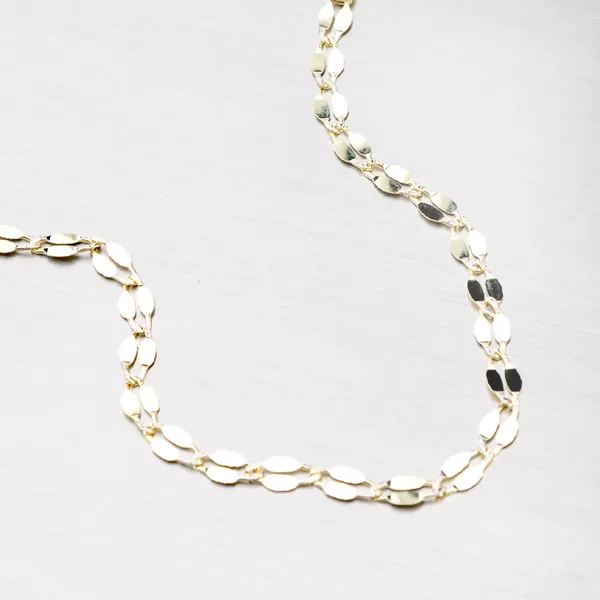 Zlatý náramek s gravírováním 44-1365