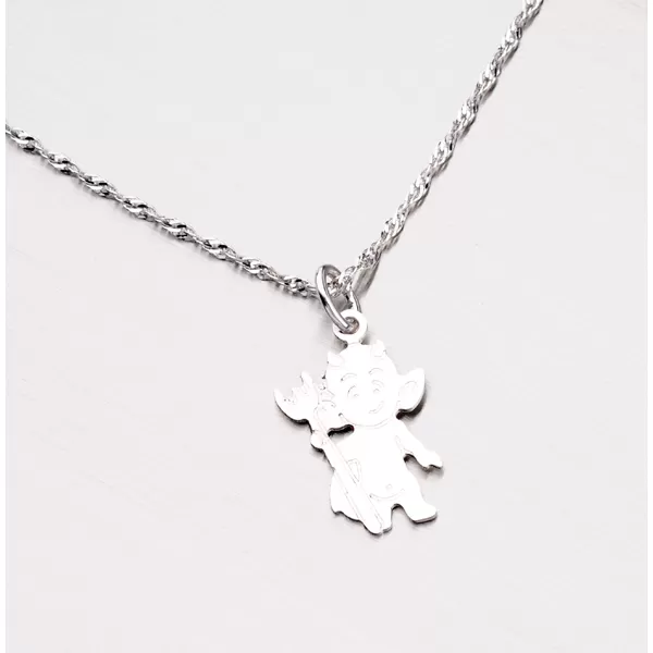 Přívěsek ze stříbra - čertík NEB-001-TPZG