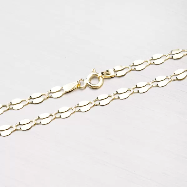 Zlatý náramek s gravírováním 44-1365