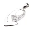 Dámský přívěsek stříbro 925 zirkon stříbra ZS-010P-OKS
