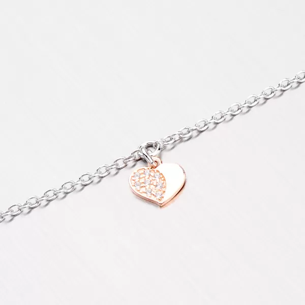 Stříbrný náramek s přívěskem B1503687-0331-SLX