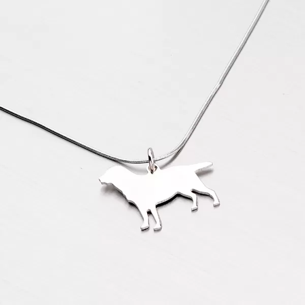 Přívěsek - pes ze stříbra P1601222-0532-SLX