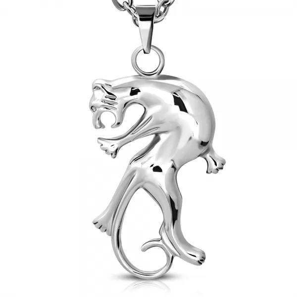 Přívěsek puma z oceli GPOK115