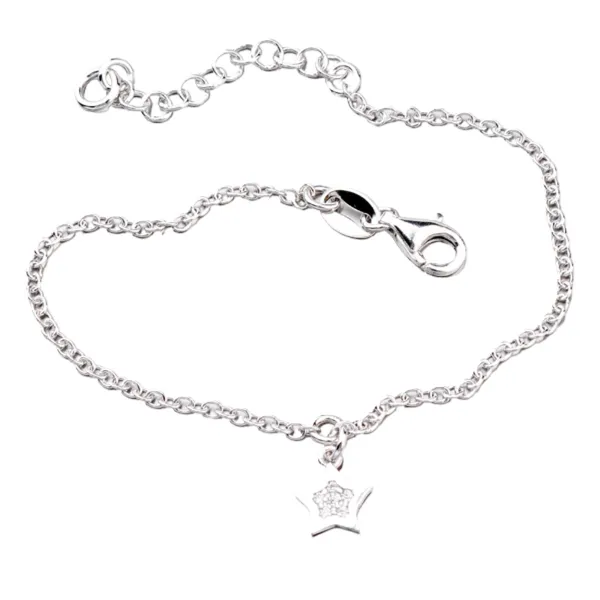 Dámský náramek stříbro 925 zirkon přívěskem B1600149-0331-slx