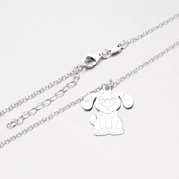 Stříbrný náhrdelník se psem N1602283-1507-SLX