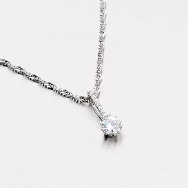 Stříbrný přívěsek se zirkony P1500378-1905-SLX