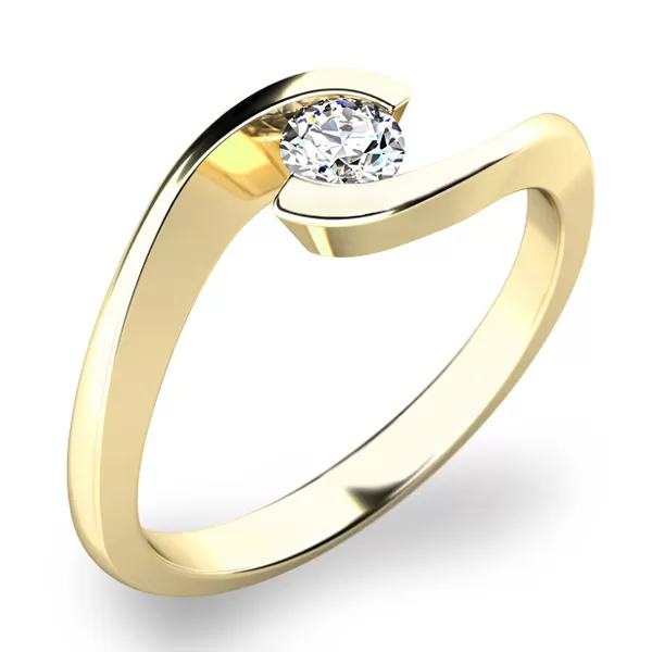 Zásnubní prsten s diamantem ZP-10842D