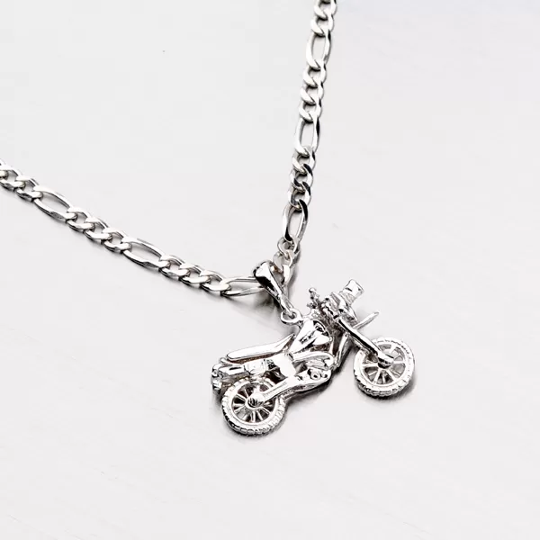 Stříbrná motorka XXP1004-RD