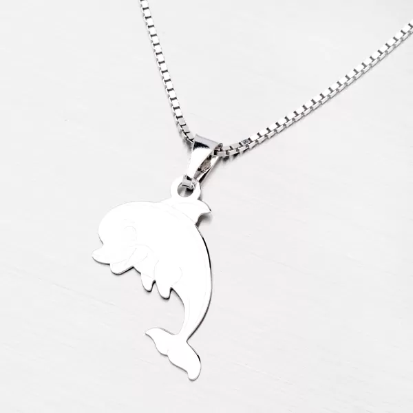 Přívěsek ve tvaru delfína ze stříbra P1400193-1507-SLX