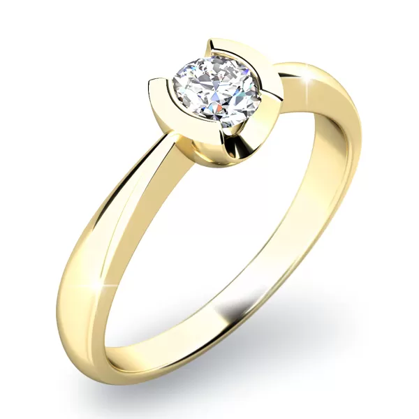 Dámský prsten s diamantem 10809D