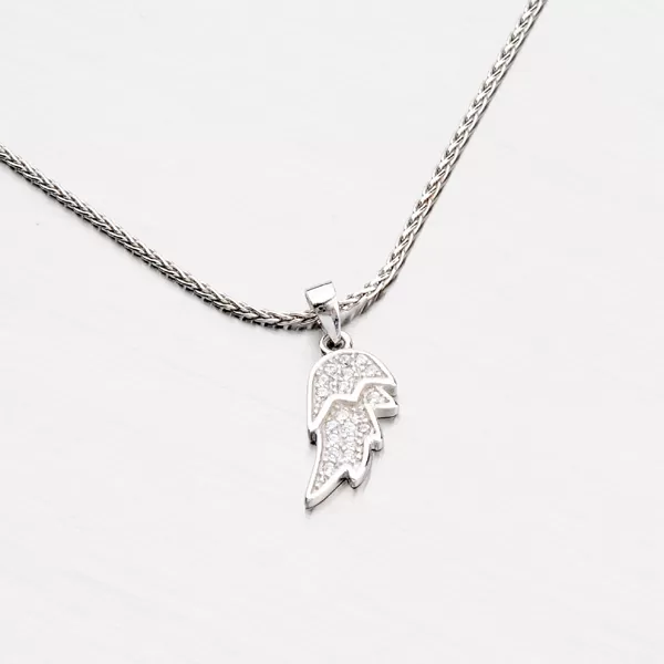 Dámský přívěsek stříbro 925 zirkon ve tvaru křídla PXX14160017