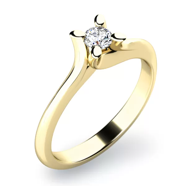 Dámský prsten s diamantem 10806D