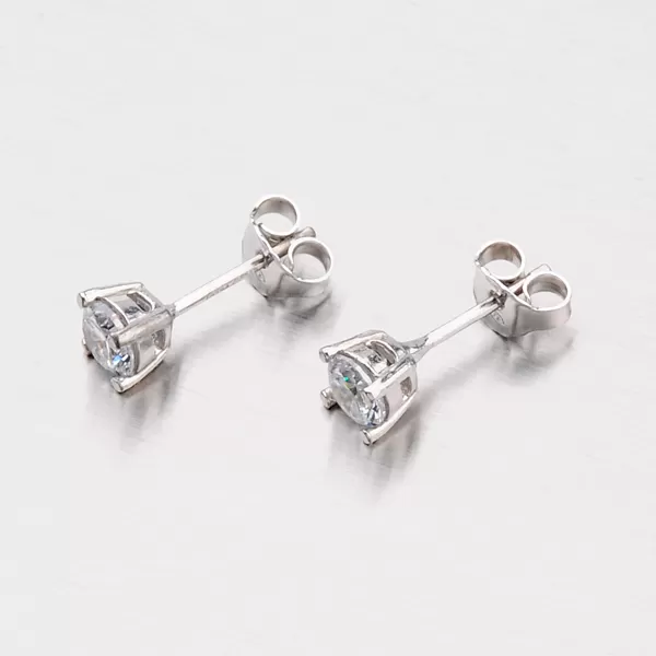 Dámské náušnice stříbro 925 zirkon - M6761B