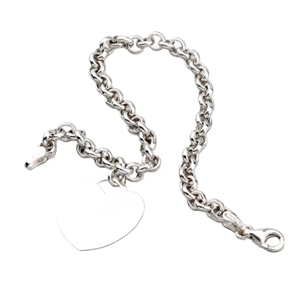 Dámský náramek stříbro 925 srdcem B1403374-1132-SLX