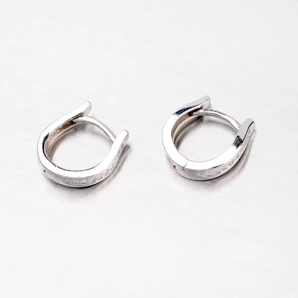 Stříbrné náušnice se zirkony GLK-463-OKS