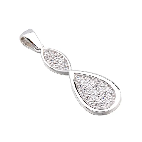 Dámský přívěsek stříbro 925 zirkon ZS-026/P-OKS