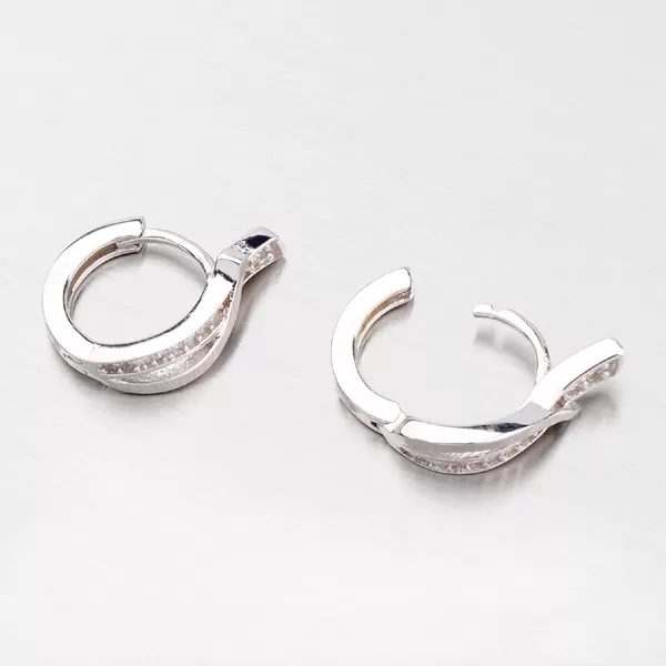 Stříbrné náušnice OKP-484-OKS