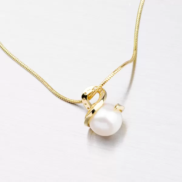 Perlový přívěsek se zirkony GZ3154Z