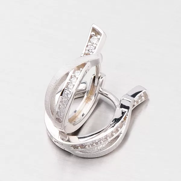 Stříbrné náušnice OKP-484-OKS