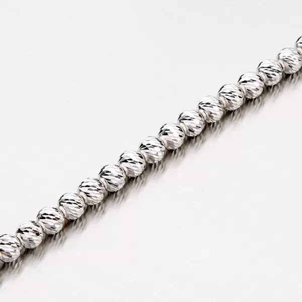 Stříbrný náramek s kuličkami B1400542-0048-SLX