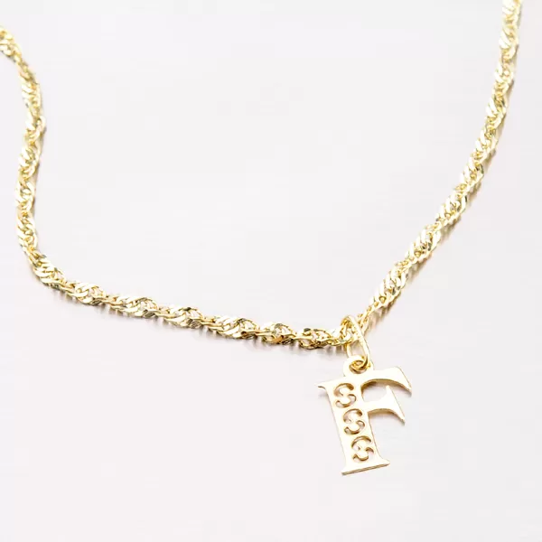 Zlaté písmenko F 442-0001-F