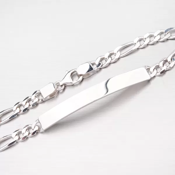 Náramek ze stříbra Figaro 3+1 B1300459-0011-SLX