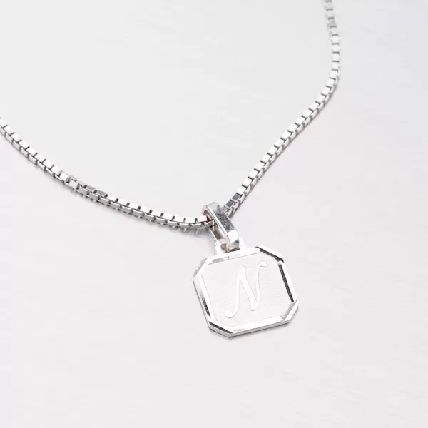 Přívěsek stříbro 925 písmenkem N M5120-N