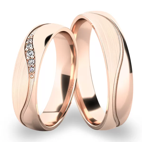 Snubní prsteny zlaté SP-61064