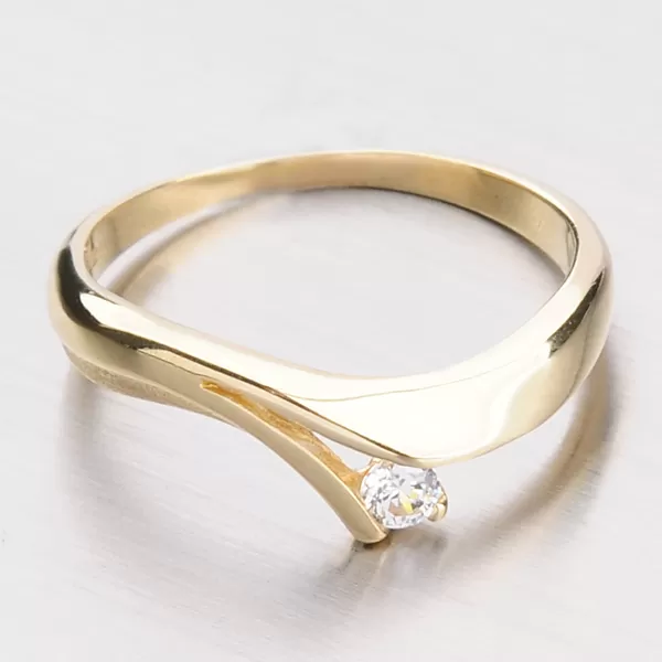 Prsten ze zlata DZ1853-ZL