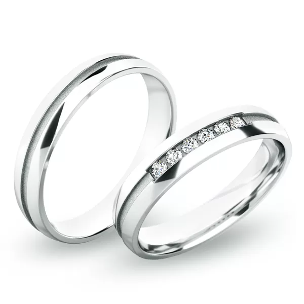 Snubní prsteny ze žlutého zlata SP-61059