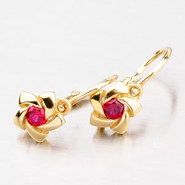 Dětské kytičky ze žlutého zlata 52DN-2201ZČ