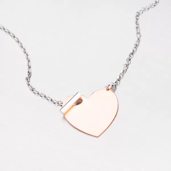 Stříbrný řetízek se srdíčkem N1502921-2214-SLX