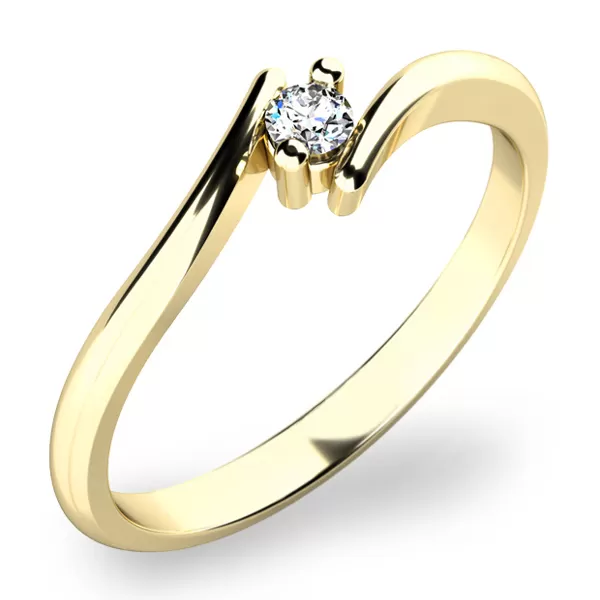 Zásnubní prsten s diamantem ZP-10846D