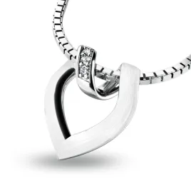 Dámský přívěsek přírodní diamant 0.036 ct G/SI 10878-B-DIA