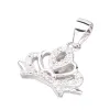 Dámský přívěsek stříbro 925 zirkon ve tvaru korunky P1603124-1905-SLX
