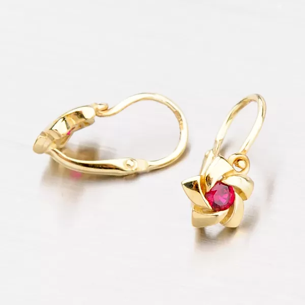 Dětské kytičky ze žlutého zlata 52DN-2201ZČ