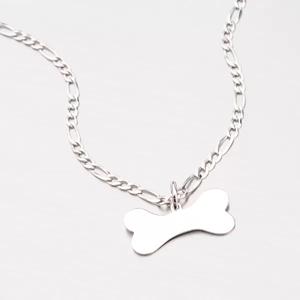 Stříbrná destička - kost P1601987-1397-SLX