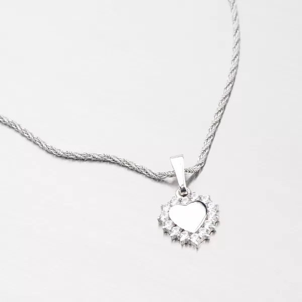 Srdíčkový přívěsek se zirkony MPN4929