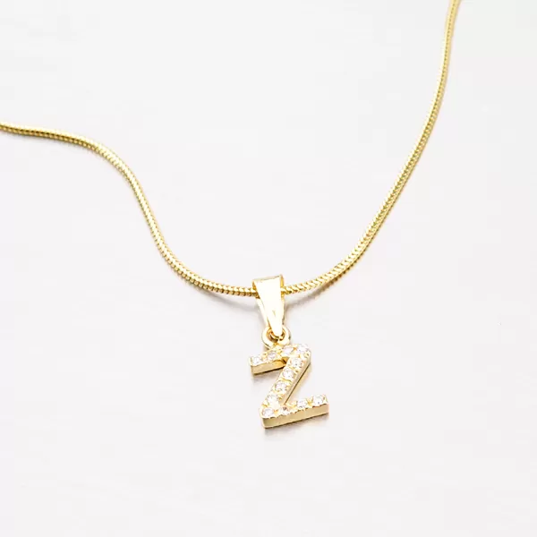 Zlatý přívěsek - písmeno Z 13-152-Z