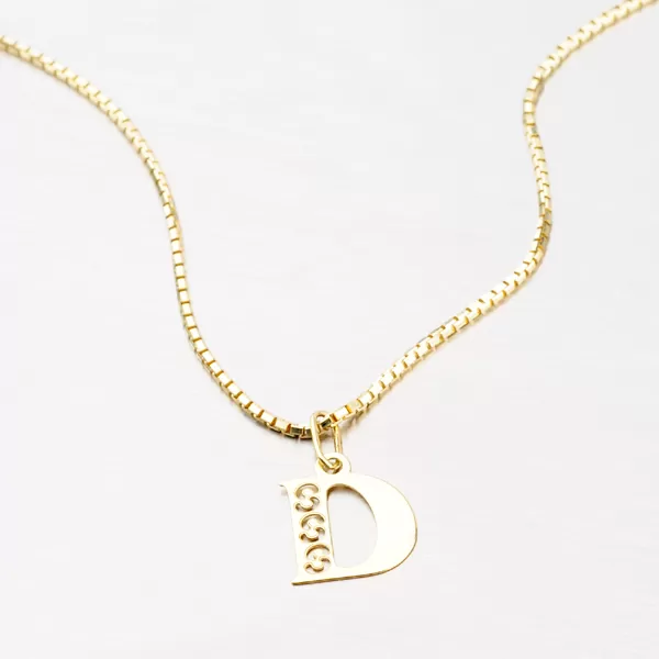 Zlaté písmenko D 442-0001-D