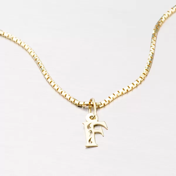 Zlaté písmenko F 442-0002-F