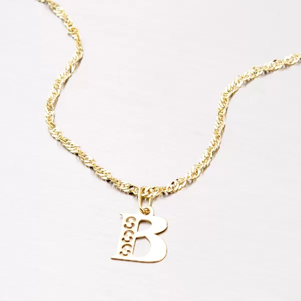 Zlaté písmenko B 442-0001-B