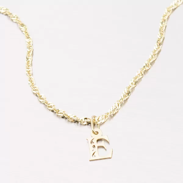 Zlaté písmenko E 442-0002-E