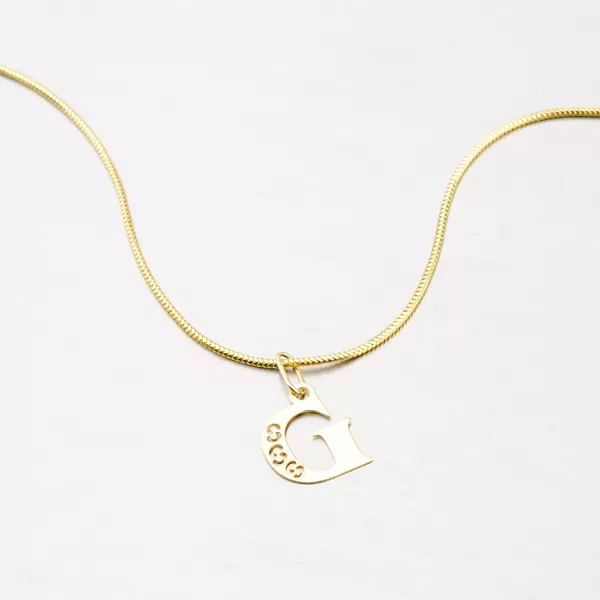 Zlaté písmenko G 442-0001-G