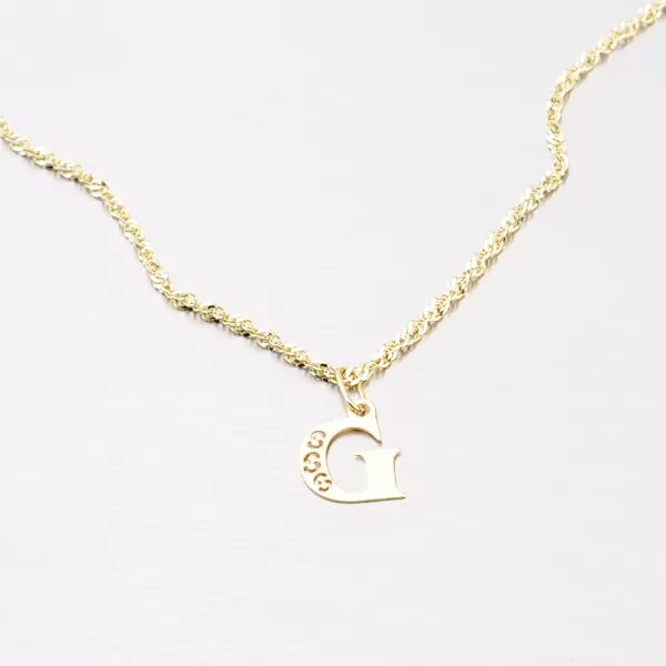 Zlaté písmenko G 442-0001-G