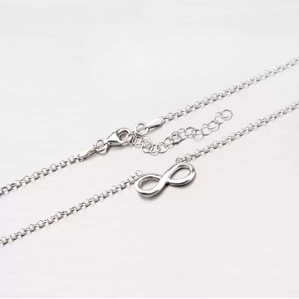 Náhrdelník s přívěskem nekonečna N1400616-1264-SLX