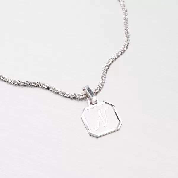 Přívěsek stříbro 925 písmenkem N M5120-N