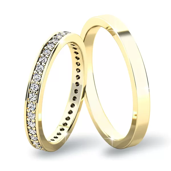 Snubní prsteny ze zlata SP-61044